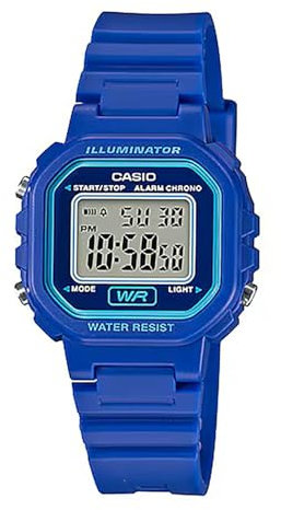 CASIO Damen Armbanduhr Digital Quarz Harz LA-20WH-2AEF
