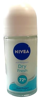 Nivea Roll-On For Women, Anti-perspirant Roll-on Deodorant Pack of 6 x 50 ml