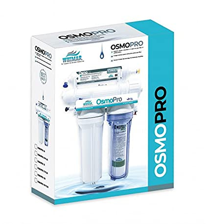WHIMAR - OsmoPro 100 - 4-stufige Glas-Osmoseanlage mit Vontron-Membran und Kohle-Nachfilter