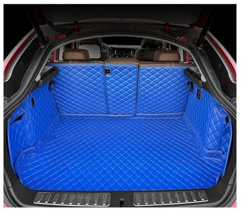 DZSQMLJG Tappeto Bagagliaio Auto per CR-V 5 posti 2007 2008 2009 2010 2011 Copertura Completa Bagagliaio Copertura Bagagliaio Auto Rivestimento vano carico Accessori Vasca Bagagliaio Proteggi(Blu)