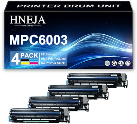 HNEJA Kompatible Bildeinheit für Ricoh MP C3003 MP C3503 MP C4503 MP C5503 MP C6003 Drucker | Hohe Reichweite | 80000 Seiten,4 Colors-1 Pack