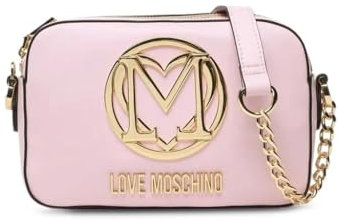 Love Moschino Borsa a Tracolla Cipria Borsa Tracolla Rosa Donna 23x14x8 cm