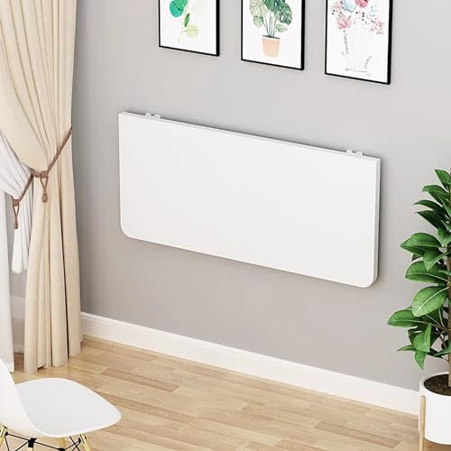MTSYXYM Klappbarer Wandklapptisch,Wandklapptisch Wetterfest,Kleiner Balkon Klapptisch,andmontierter Klappschreibtisch,Platzsparend,für Werkbank, Küche, Wäscherei, Heimbüro. (Size : L80*W30cm)