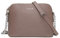 David Jones - Damen Kleine Umhängetasche - Frau Handtasche PU Leder - Tasche Kette Schultertasche Crossbody Bag - Abendtasche Zip Reißverschluss - Party Handy City Clutch Mode Elegant - Taupe Braun