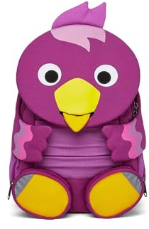 Affenzahn Unisex Kinder AFZ-FAL-002-014 Kinderrucksack, Vogel-Lila