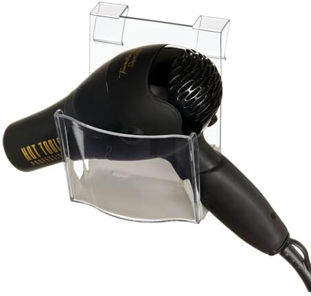 iDesign The Home Edit Series, Almacenamiento colgante para aparatos de peluquería, Plástico reciclado