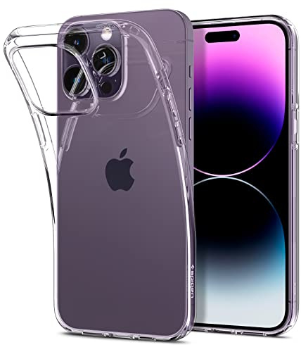 Spigen iPhone 14 Pro Hülle Liquid Crystal -Crystal Clear