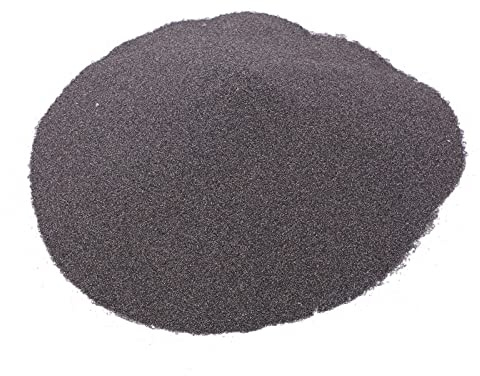 Polvere di Ossido di Alluminio Marrone Sabbia Sabbia 2,2 Libbre Mezzi Abrasivi per Sabbiatura per Armadietti Pistole Sabbiatrici (grana 100) (Grana 120)