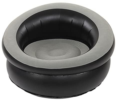 SyangKaitian Aufblasbarer Stuhl, Luftsofa, aufblasbarer Sofa-Stuhl für den Außenbereich, aufblasbare Couch, beflocktes einfaches Sofa, aufblasbare Couch, beflocktes Luftsofa, einfacher aufblasbarer St