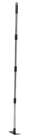 Zhangpu Outil D'extraction de Mauvaises Herbes avec Long Manche de 152,4 Cm, Outil Manuel de Désherbage 2 en 1, Râteau à Main, Houe de Jardin, Déracinement, Traction de Désherbage pour