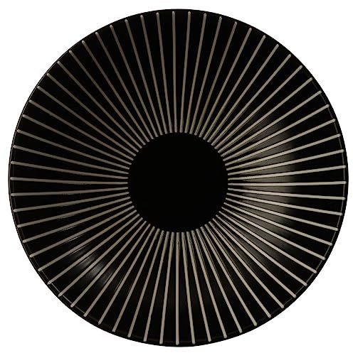 SG Secret de Gourmet Atmosphera Assiette Creuse Sun - Diam. 19 cm - Noir