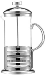 MJMLUCK Coffee Kettle Coffee Pot Stainless Steel French Press Coffee Pot Fine Plunger Coffee Tea Pot Press Coffee Pot 350ml (Color: 1) (1)