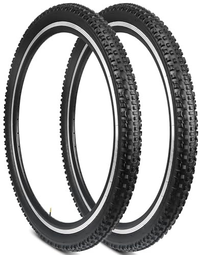 GRELiving 2 Stück Fahrradreifen Fahrradmantel 29 x 2.1 Zoll Bike Tires Reifen für Mountain Bike/Citybike/Rennrad