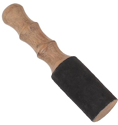 GLSTOY Robuster Klangschalen Schlägel Großer Tibetischer Klangschalenstab mit Griff Meditationszubehör für Entspannende Gesangsschale