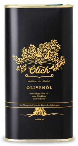 Ölich Olivenöl extra vergine 1000ml - von den Küsten der Ägäis