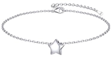 ChicSilver 925 Stern Armband Damen Armschmuck mit Stern Anhänger mit Geschenkebox für Damen und Mädchen