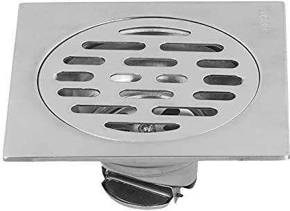 Bodenablauf Edelstahl Bodensieb Selbstdichtender Bodenablauf Quadratische Dusche Bodenablauf Waschmaschine Bodensieb(A1)