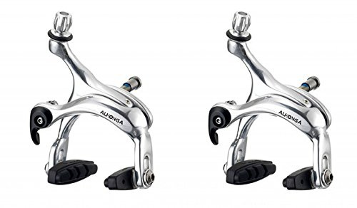 2 x Bremse Brücke Fahrrad Straße Fixie Aluminium silber hinten oder vorne 3436pl