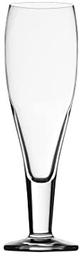 Stölzle Lausitz Vasos de Cerveza Milano – Set de 6 Vasos de Cristal 390 ml – Elegantes Copas para Cerveza Lager Pils y Artesanal – Lavables en Lavavajillas – Calidad Premium Alemana