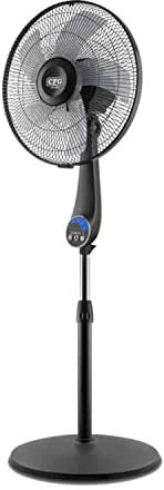 Cfg Ventilatore Piantana, QUIET40 Silenzioso, 50W, 5 Velocità, 30 DB, Timer 8H, Telecomando, EV074