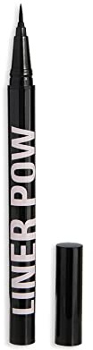 Makeup Revolution, Liner Pow Liquid Eyeliner, Waterproof & Longlasting Formula, Black, 0.5ml