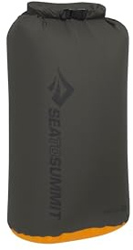 Sea to Summit eVac Dry Bag, Roll-Top Compression Sack, 20 Liter, Beluga Grey