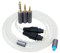 Janjunsi Upgrade Audio Kabel Ersatz Schnur Kompatibel mit Sennheiser HD580/HD650/HD660/HD600S/HD414/HD25 Kopfhörer - 3in1 Stecker mit 2.5mm/3.5mm/4.4mm Stecker