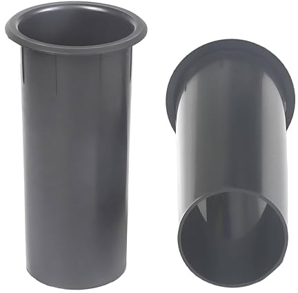 2 tubi per porta altoparlante, 6 x 15 cm, in ABS, per subwoofer, bass reflex