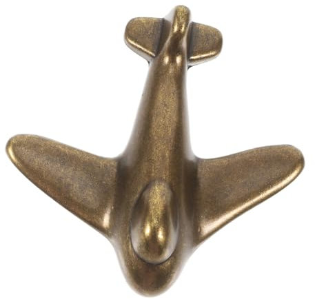 Tirador de Armario Forma de Avión de Metal para Niños