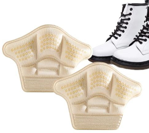 Inserti per Battitacco - Tessuto In Spugna, Cuscini Adesivi 10 x 7,4 cm Comfort Antiscivolo | Fodera Di Presa Per Scarpe, Supporto Migliorato, Protezioni Per La Schiena Per Scarpe Da Ginnastica