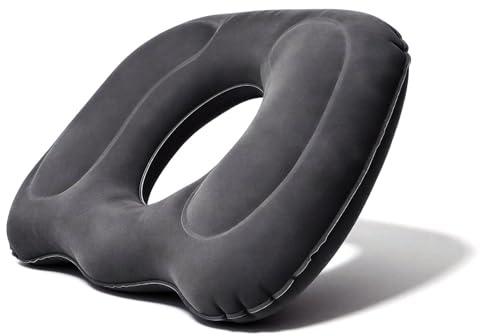 Benaewa Donut Cushion, Inflatable Ring Hemorrhoid Cushion for Low back Pain, Postpartum Pregnancy