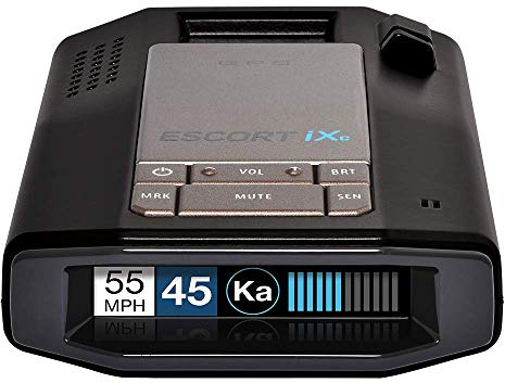 Escort IXC Laser Radar Detector - Extended Range, Wifi Connected Car Compatible, Auto Learn Protection, Voice Alerts, Multi Color Display, Model:0100039-1