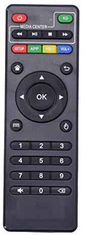 Goshyda Sostituzione Telecomando Telecomando TV Box IR con Distanza Remota 10 M per Android X96 X96mini X96w