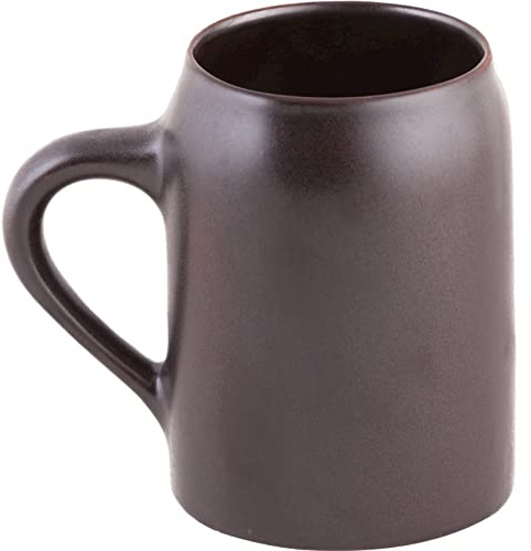 eHonigwein.de Premium Quality Keramik Krug für Met schwarz 500 ml