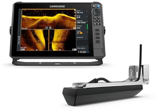 Lowrance HDS-12 PRO 12 HD IPS SolarMAX Display/Cart plotter Fishfinder Dual 1 kW Sonar CHIRP (Med 3-1 x Acive HD Imaging Givare)