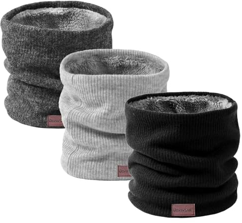 Onvavient Sjal herr vinter, vinter halsslang skidåkning, tubhalsduk halsduk halsvärmare ansiktshalsduk fleece loop halsduk män kvinnor, varm tjock tubhalsduk halsvärmare sport motorcykel cykel