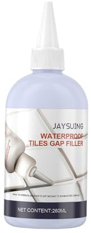 F Fityle Herramienta de reparación de lechada, protección 260 ml, pasta de reparación de secado rápido, relleno de lechada para azulejos para ducha de baño