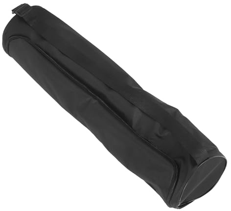 Bolsa de Almacenamiento para Esterilla de Yoga Negra, Gran Capacidad