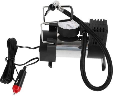 GALPADA Pompa Aria Elettrica Portatile per Auto e Compressore Aria Psi Gonfiatore Pneumatici Veloce e Facile da Usare con Avvio Adatto per Biciclette e Veicoli Vari