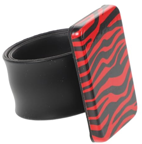 Parliky Magnetic Hair Clip Wristband with Silicone Slap on Style and Portable Design, for Holding Sewing Pins and Bobby Pins in Salon or Crafting Use