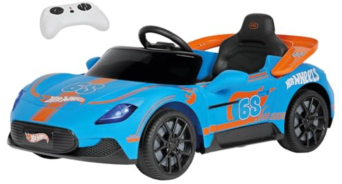 Auto elettrica Peg Perego IGOR0123 HOT WHEELS R/C 12V 3,1Ah Lithium Az
