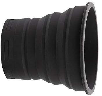 KUVRD - Universal Lens Hood (M|72) - Fits 99% of Lenses, Element Proof, Lifetime Coverage, Fits 72mm-112mm, Single Lens Hood - (M)