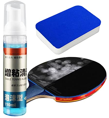 Stronrive Tischtennis Reiniger 100 Ml Tischtennis Belag Reiniger Mit Tischtennisschläger Belagreiniger Tischtennisschläger Reinigungsspray Zum Auffrischen Der Schläger Beläge