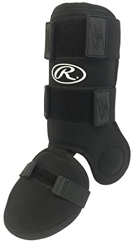 Rawlings | Protective Leg Guard | Baseball/Softball | Adult | Black