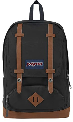 JANSPORT Cortlandt, Mochila Unisex adulto, Talla única, Negro (Black)