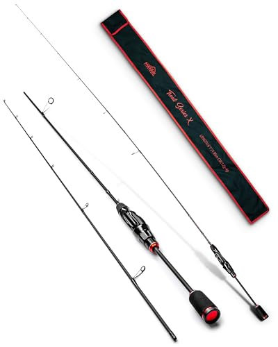 Paradox Fishing Ul-Rute I Trout Series X I 1,85m Wg. 1,2g-4g I für Spoons Forelle Forellenrute Ultralight Rute – zum Forellenangeln
