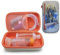 VdLis - Etui aus hartem Eva-Stoff – Behälter für Asthma Plus, Vortex inhalierhilfe, inhalator Baby – Etui für Asthma-Inhalator – Sterngriff – widerstandsfähiger Reißverschluss (Dinosaurier)