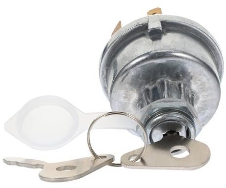 DINHEAROM Interruttore Accensione Modificato 12/24V per Auto e Scooter Chiave Sostituzione Semplice e Veloce per Veicoli Agricoli e Scooter