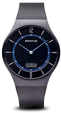BERING Herren Uhr Funk Movement - Radio controlled Collection mit Edelstahl und Saphirglas 51640-228 Armbandsuhren - 5 ATM
