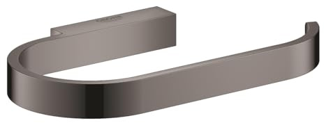 Grohe 41068A00 Toilettenpapierhalter, Harter Graphit, Estandar